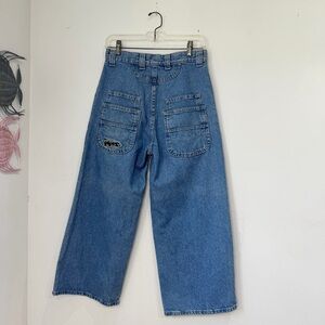 Vintage Rare Lee Pipes Wide Leg Jeans